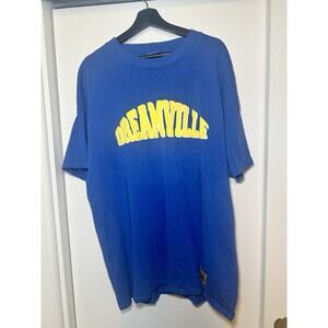 Dreamville J.Cole Men's Blue/Yellow College Tee